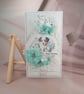Handmade Birthday Card (58) White Window Box Included - Image 1