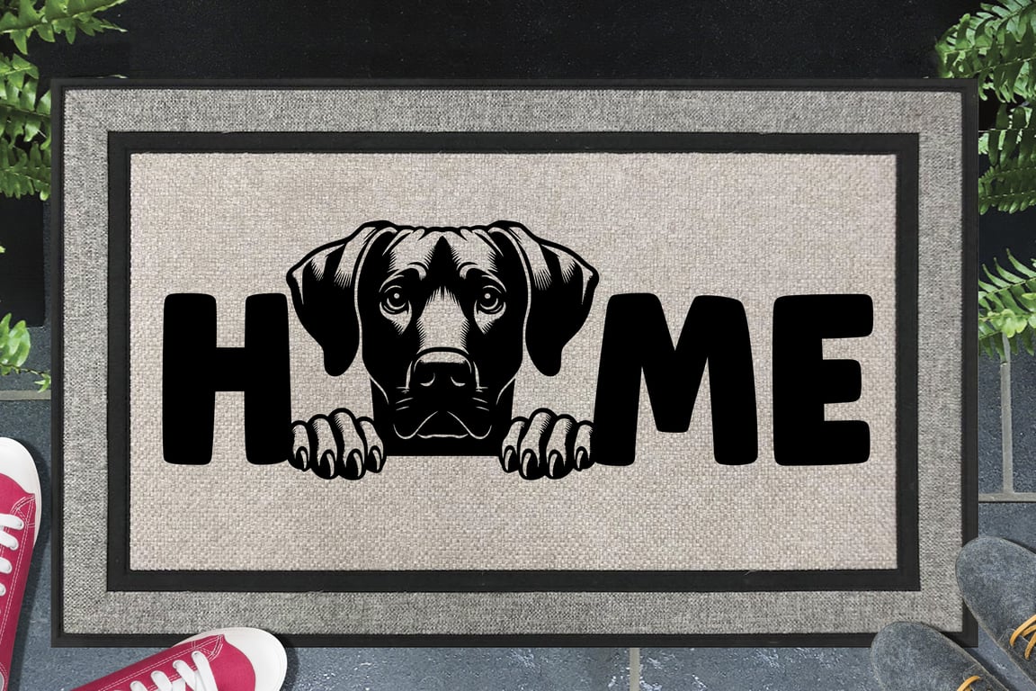 Rhodesian Ridgeback Home Door Mat - All Weather Doormat - 45x70cm 