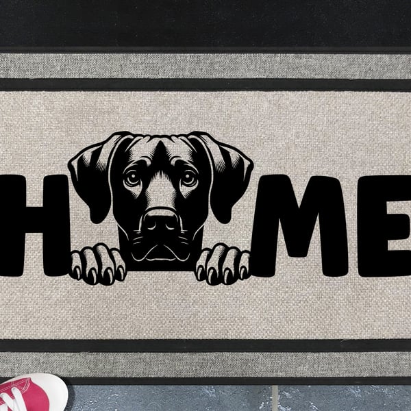 Rhodesian Ridgeback Home Door Mat - All Weather Doormat - 45x70cm 