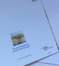 Russet Meadows Landscape, Blank Greetings Card - Image 2