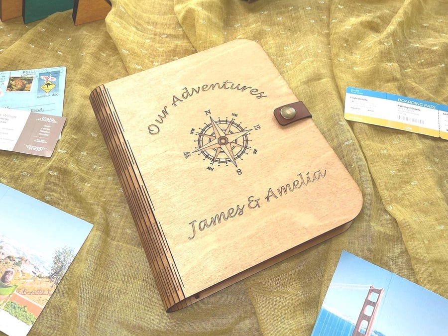 Handcrafted Wooden Adventure Box – For Stories Yet to Be Told