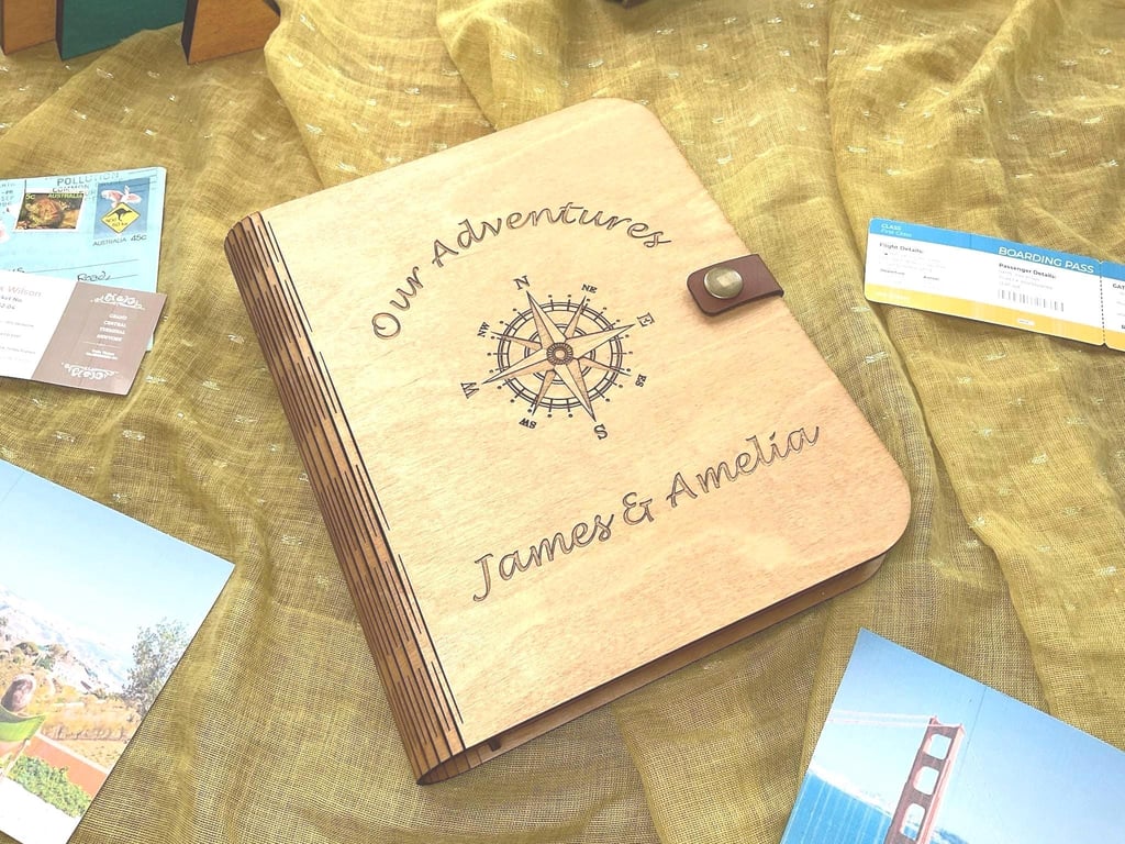 Handcrafted Wooden Adventure Box – For Stories Yet to Be Told