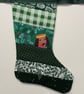 Christmas Stocking Bunting - Green  - Image 4