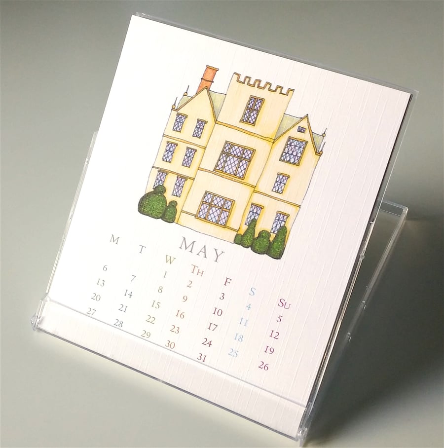 2019 CD Case Calendar, Maisons Mélis-Mélos Design