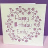 Personalised Birthday Card