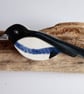 Ceramic magpie brooch - Image 1