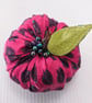Handmade Beaded Ornamental Fabric Apple Decorations - Image 3