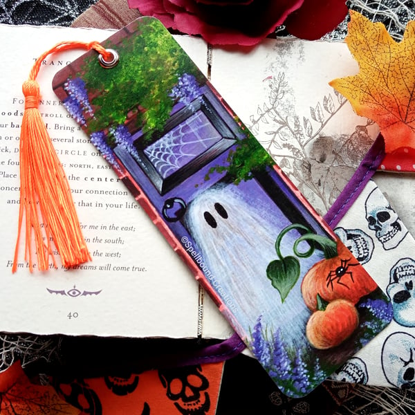 Secret Doorway, Ghost, Bookmark, Book Lover Gift, Book Accessories, Spooky Gift