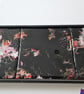 (3) Abstract Fluid Art mounted as a Black Triptych in a Black Frame - Image 3