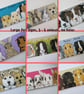 Pet Sign Portrait for 3 or 4 Animals Shed Hutch Custom Painting Dog Cat No Holes - Image 1