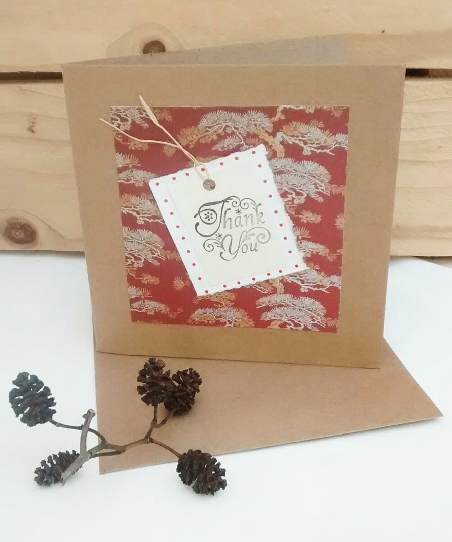 Thank You Card, Handmade