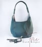 Leather Bag - Handmade Leather Handbag - Summer Bag - Blue Leather Bag