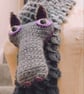 Mostly Monochrome Dragon Scarf  - Image 7