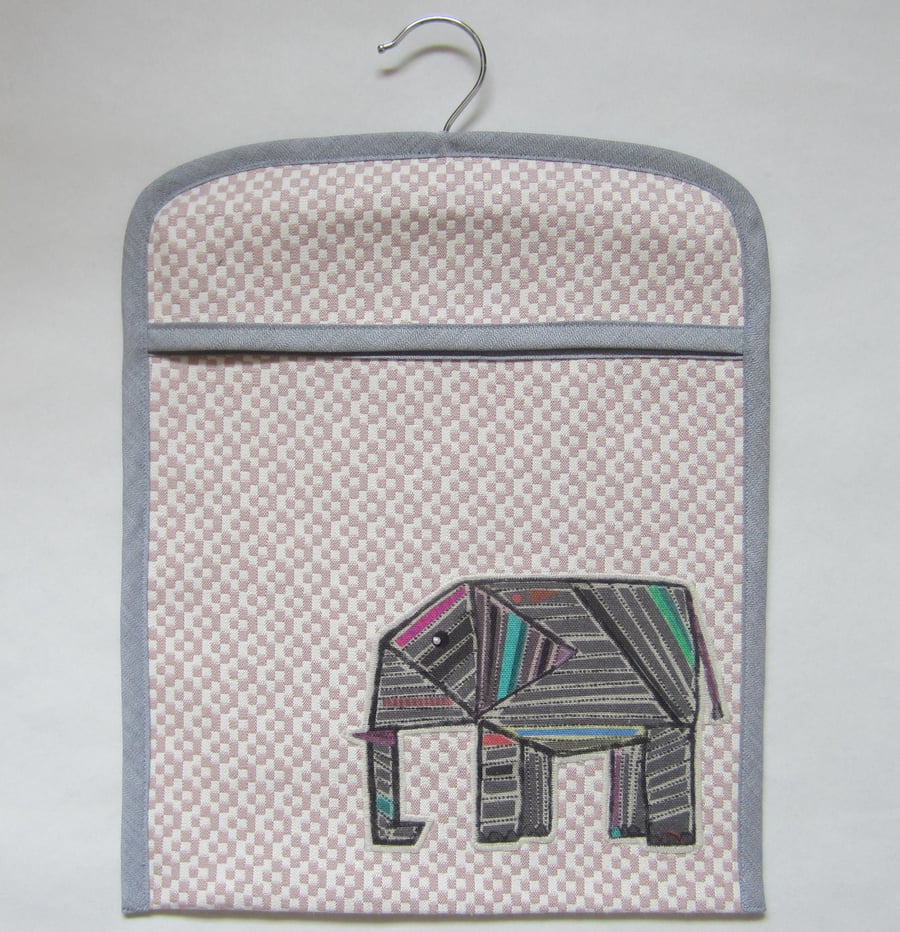 Elephant Peg Bag