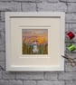 Framed textile dog picture.. keep your face always to the sunshine! - Image 6