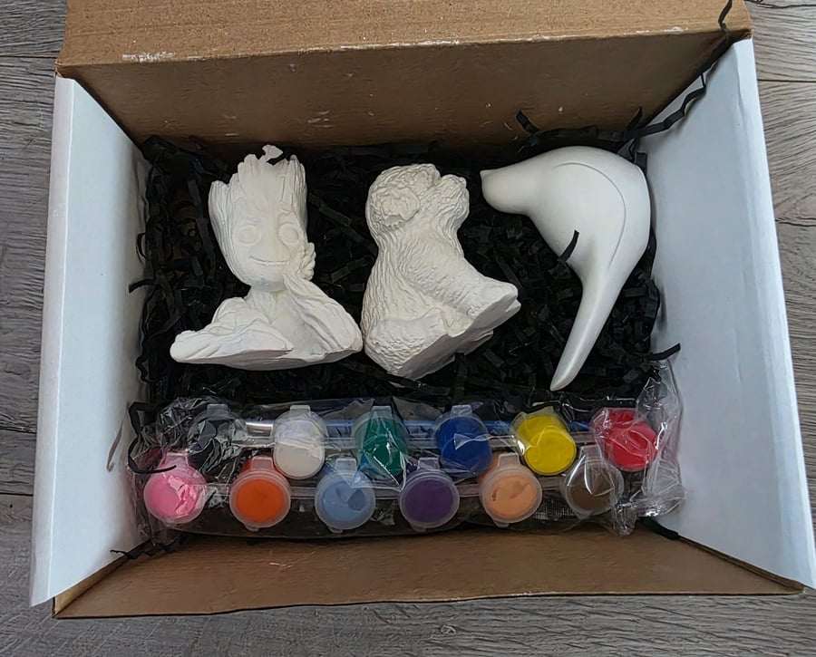 Paint your own toy ,for children and adults 