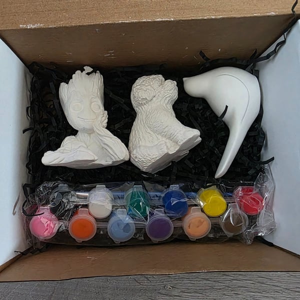 Paint your own toy ,for children and adults 