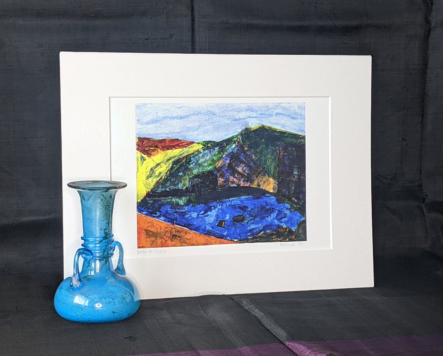 Baia di Puolo giclée print