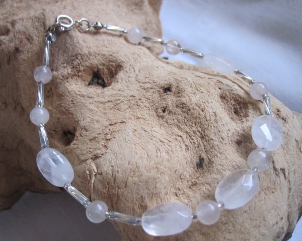 Rose Quartz Gemstone Bracelet