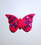 Pink Butterfly Felt Brooch - UK Free Post - Image 4
