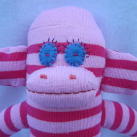 Sock monkey Loulou CE certified