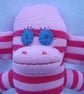 Sock monkey Loulou CE certified - Image 1