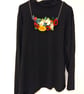 ''Summer Meadow'' Felt floral neckless - Image 4