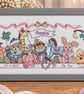 Personalised Baby Birth Record Cross Stitch – Pink or Blue New Baby Keepsake - Image 3