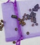 Wood beads black long and small round brown wood beads - Image 4