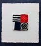 No 1 Miniature Textile Art Quilt - Image 1