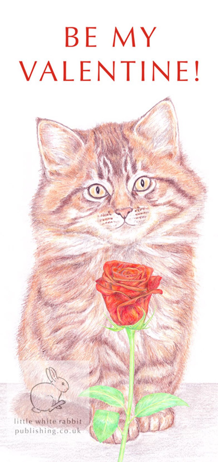 Moppet the Kitten - Valentine Card