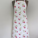 Adult apron in a cherry design