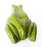 Frog Ceramic Ornament - Handmade - Image 5