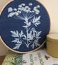 Art - In an Embroidery Hoop, Botanical Gift, lovely present. - Image 4