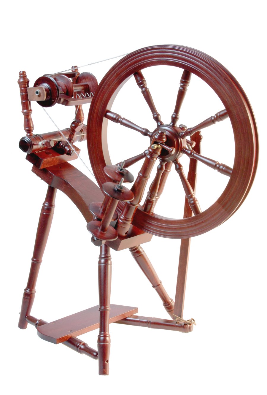 The Prelude Spinning Wheel - Mahogany