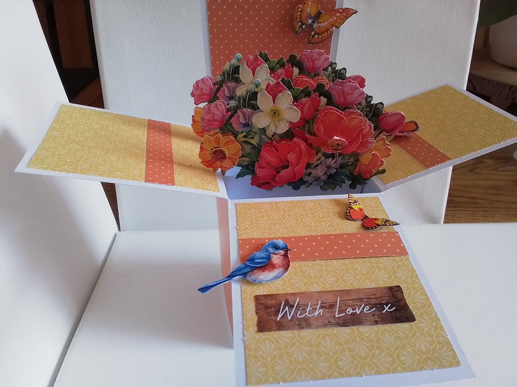 With love card. Pop up card. Ref 503