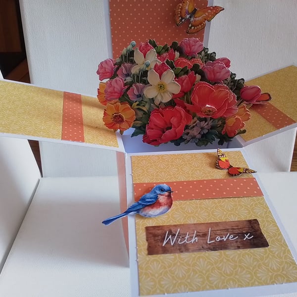 With love card. Pop up card. Ref 503