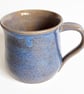 Spotty Blue Mug - Hand Thrown Stoneware Ceramic Mug