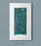 Enchanted Mountain Lino Cut Print - Image 1