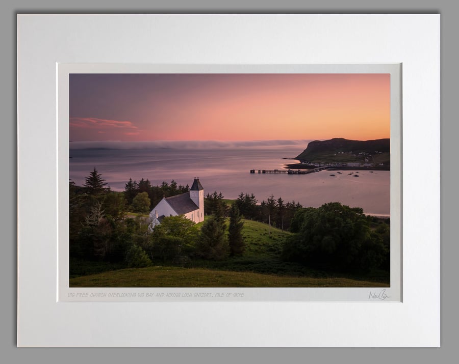 Uig Isle of Skye Scotland - A3 (50x40cm) Unframed Print