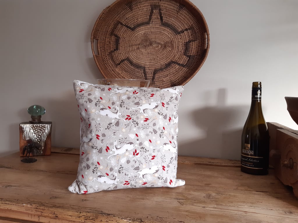 Running Hare Cushion