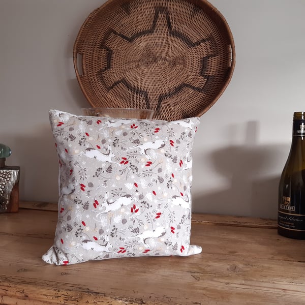 Running Hare Cushion