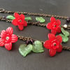 Winter Berry Necklace 