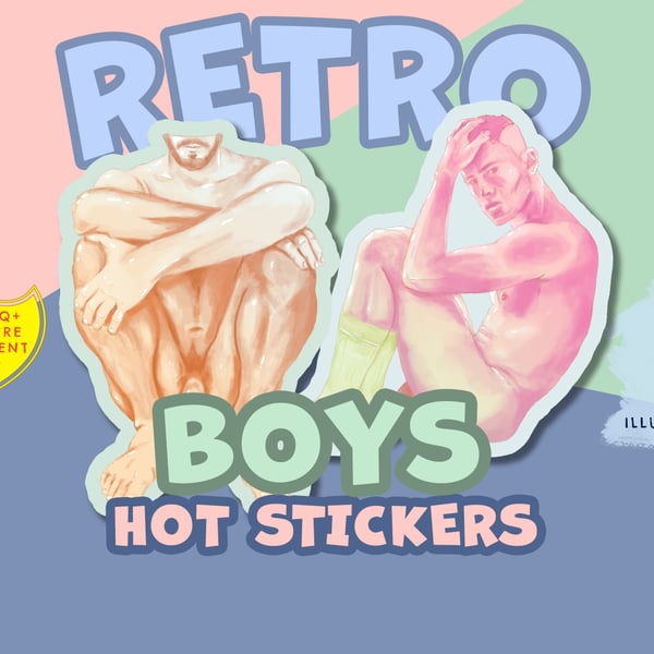 RETRO BOYS SICKERS