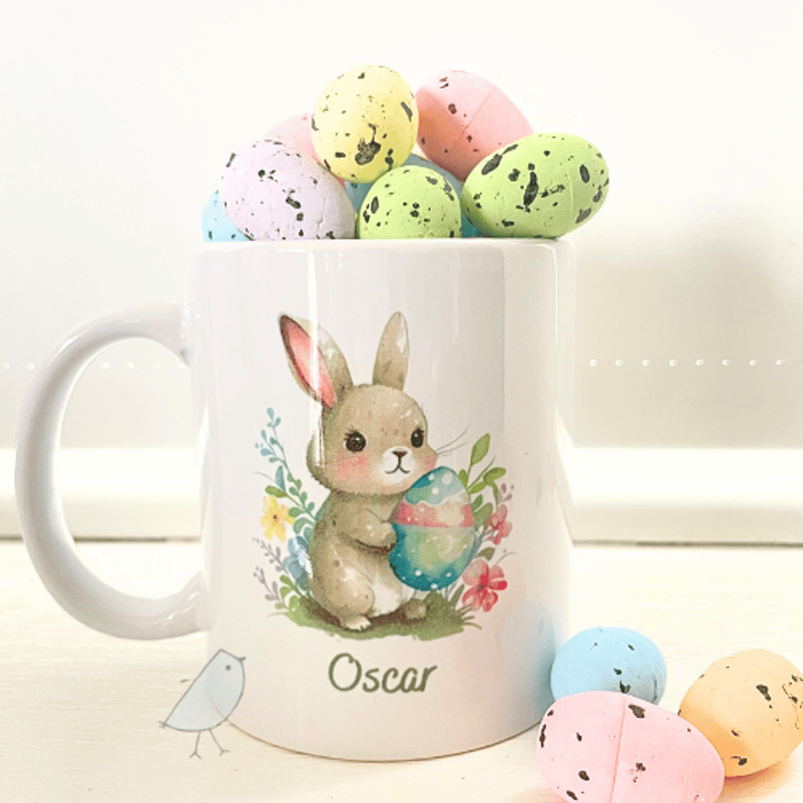 Personalized Easter Mug Add Any Name