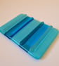 Small blue fused glass soap dish - Image 1