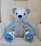 Custom Memory Bear from Baby Clothes, Adult Clothing or School Uniform - Image 1
