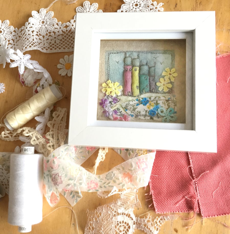 Little houses, little fabric houses