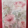 A6 Notebook Roses and Butterflies