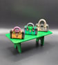 Polymer clay handbag 112 scale miniature novelty gift